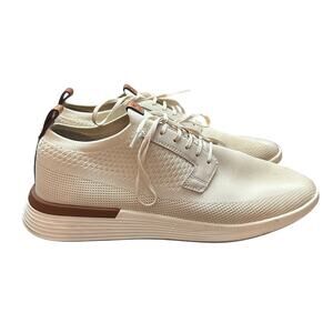 Wolf & Shepherd SwiftKnit Derby Sneakers Cream White Knit Shoes Men’s 9